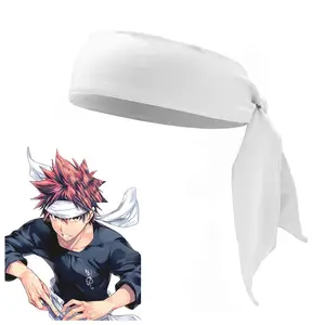 Surreal Entertainment Food Wars Sōma Yukihira Patch Chef Food Anime  Embroidered Iron On, White, 1.75'' Wide X 3.1'' Tall