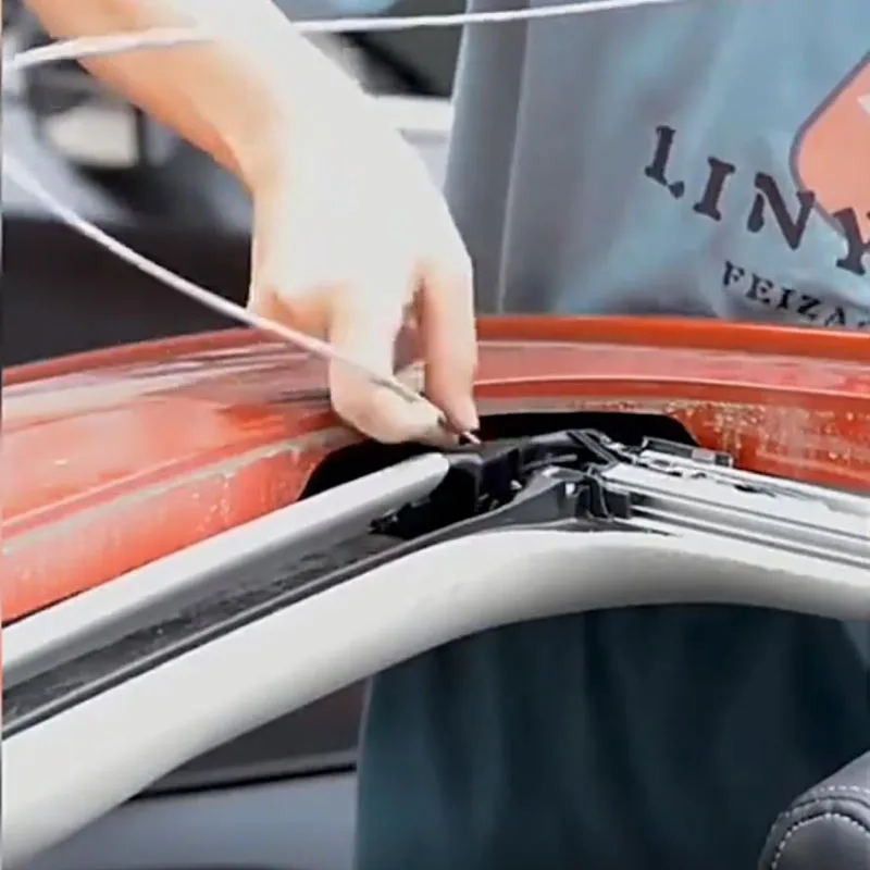 Spazzola Per Pulizia Tubi Di Scarico Auto - Per Tettucci Apribili E Fori, Acciaio - Foto 3