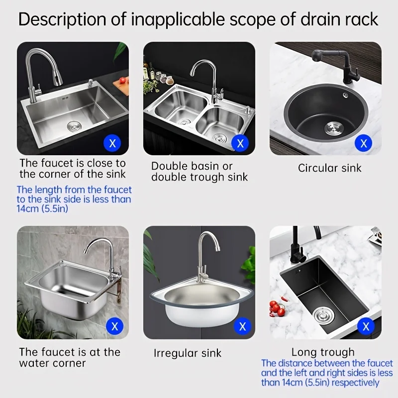 Sink Faucet Splash Guard, Fast Drying Mat & Storage Rack for Kitchen Sponge & Rag, Super Absorbent Drip Catcher