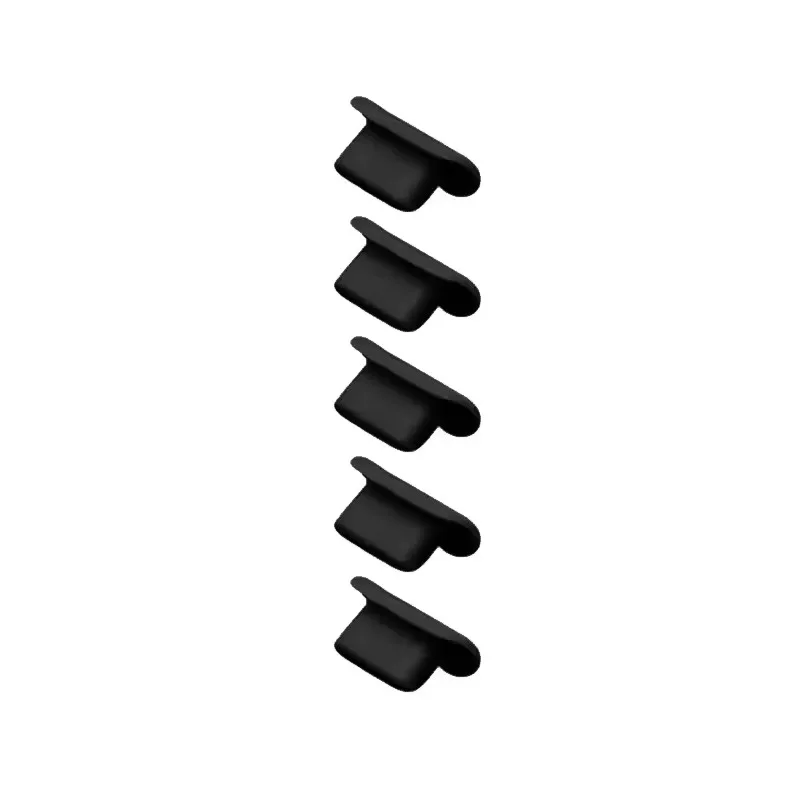 Silicone Dustproof Charging Port Covers - Soft Rubber Plugs