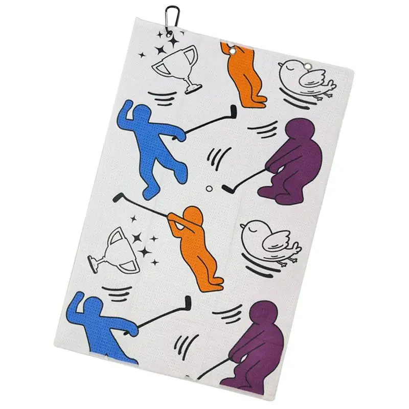 

Полотенца для гольфа для мужчин, салфетка для чистки, полотенце для гольфа, забавные полотенца для гольфа, полотенца для чистки с зажимом из микрофибры, ультравпитывающие салфетки для гольфа