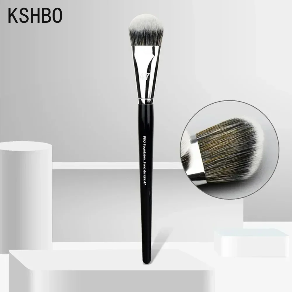 Makeup Brush Foundation Brush Professional Foundation Brush 47/52 Broom Head Liquid Foundation Shadow Repairing Brushes for Women Face Base Makeup