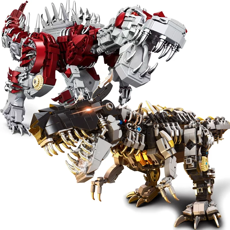 Jurassic Park World Tyrannosaurus Rex Building Blocks Esperto Creativo Antico Dinosauro Meccanico Modello Mattoni Giocattoli Per Kid Moc