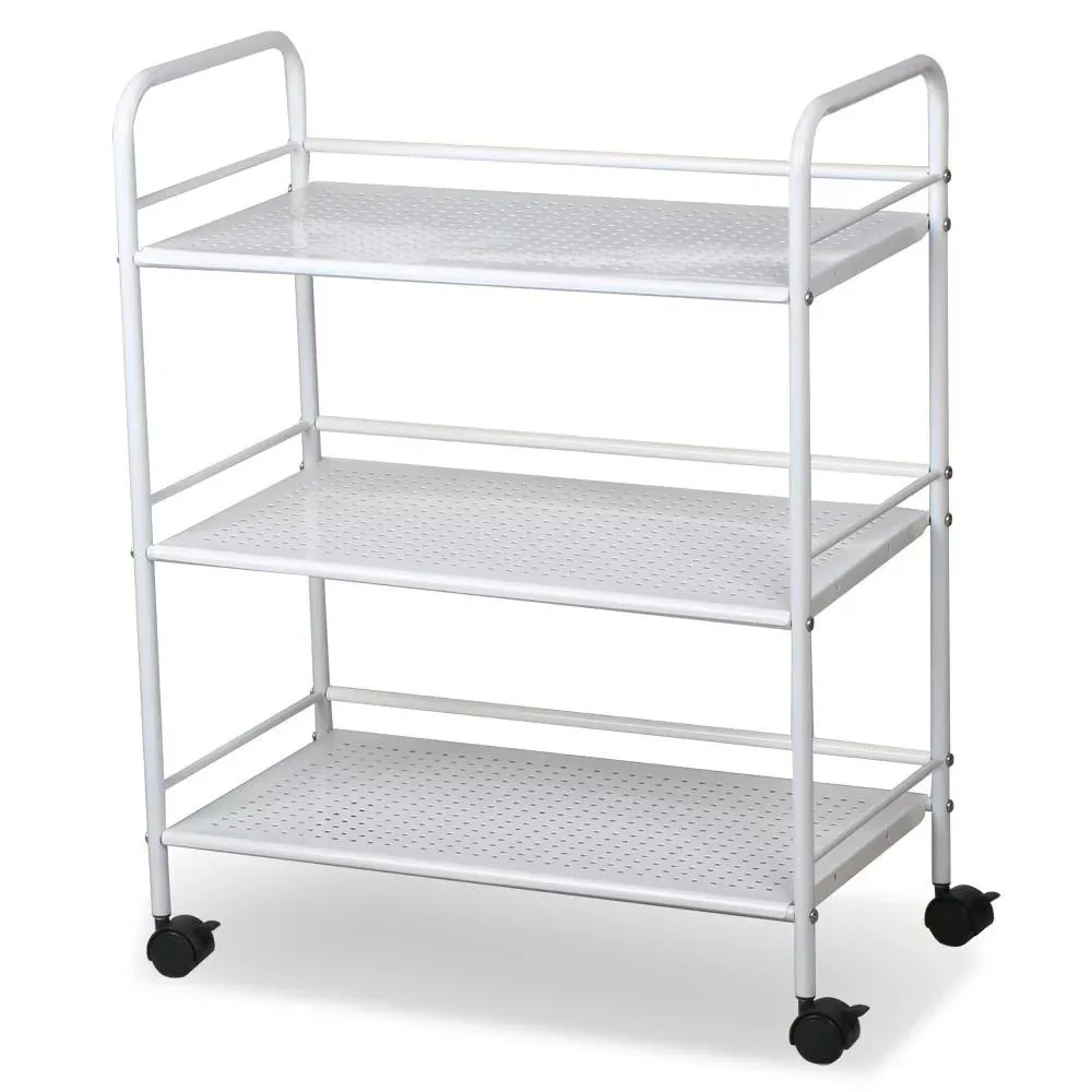 

Rolling Trolley Cart 3 Shelves Hair Beauty Salon Spa Storage Equipment Organizer Freight Free Kitchen Furniture Home