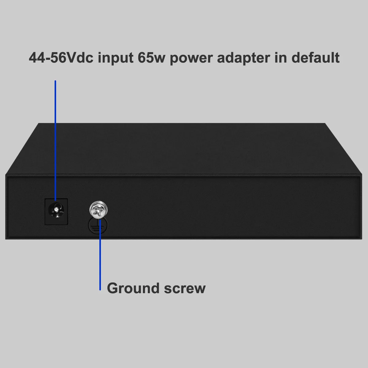 Portas Switch Poe Portas 2.5go com 2x10gb Sfp Mais Upink 802.3bt at 4 - Imagem 2