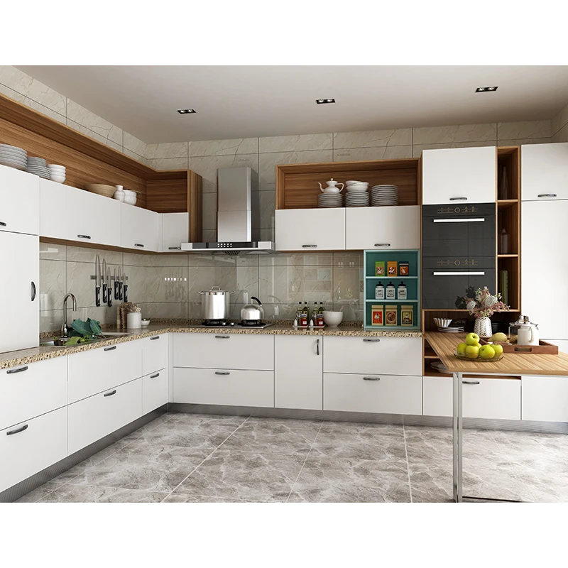 Kejahome Classical Style Kitchen Cabinets Made In China Solid Wood Wall Cabinet Kitchen Modern Factory Direct For s