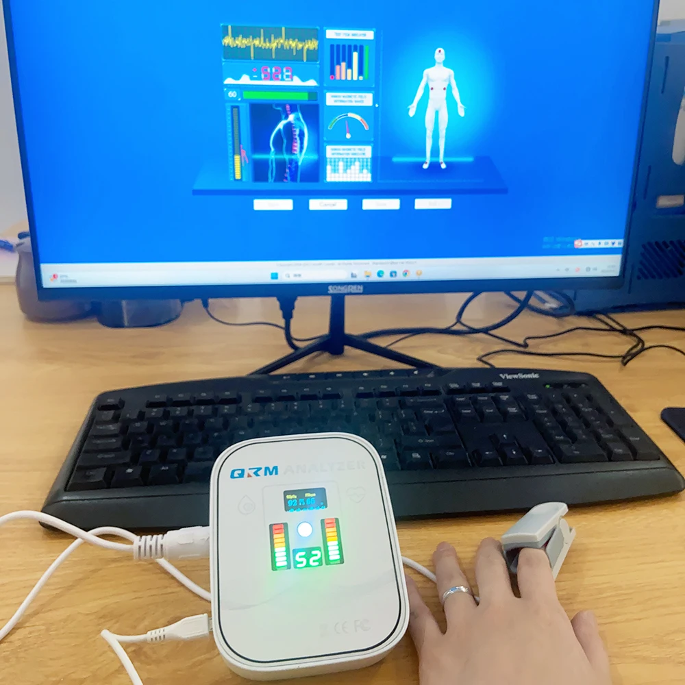 Quantum Resonance Magnetic Body Analyzer、多言語ヘルステスト