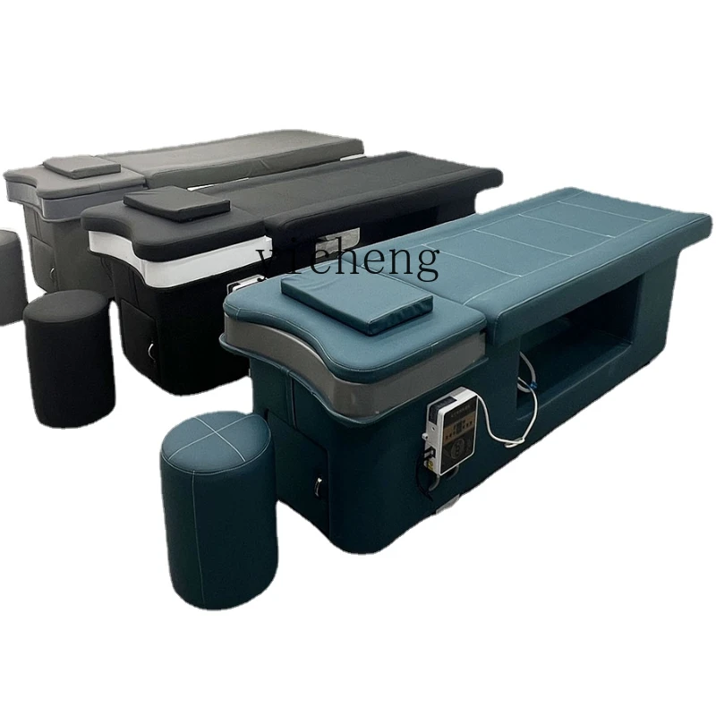 

ZC Beauty Salon Fumigation Shampoo Chair Hair Salon Constant Temperature Flushing Bed Thai Water Circulation Shampoo Chair