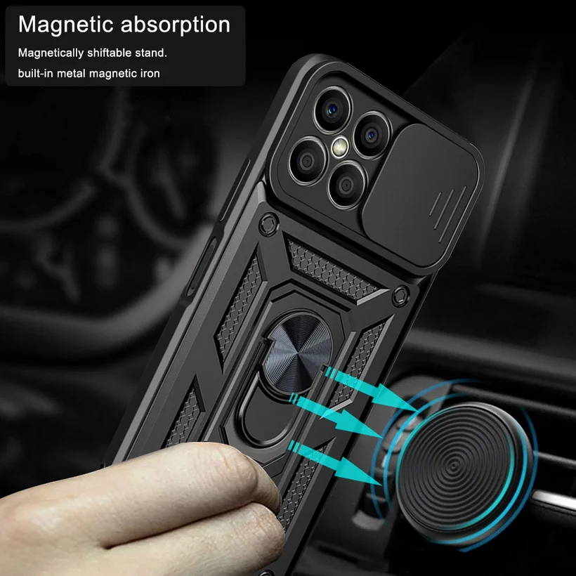 Durable Camera Protection Armor Hybrid Ring Case Cover