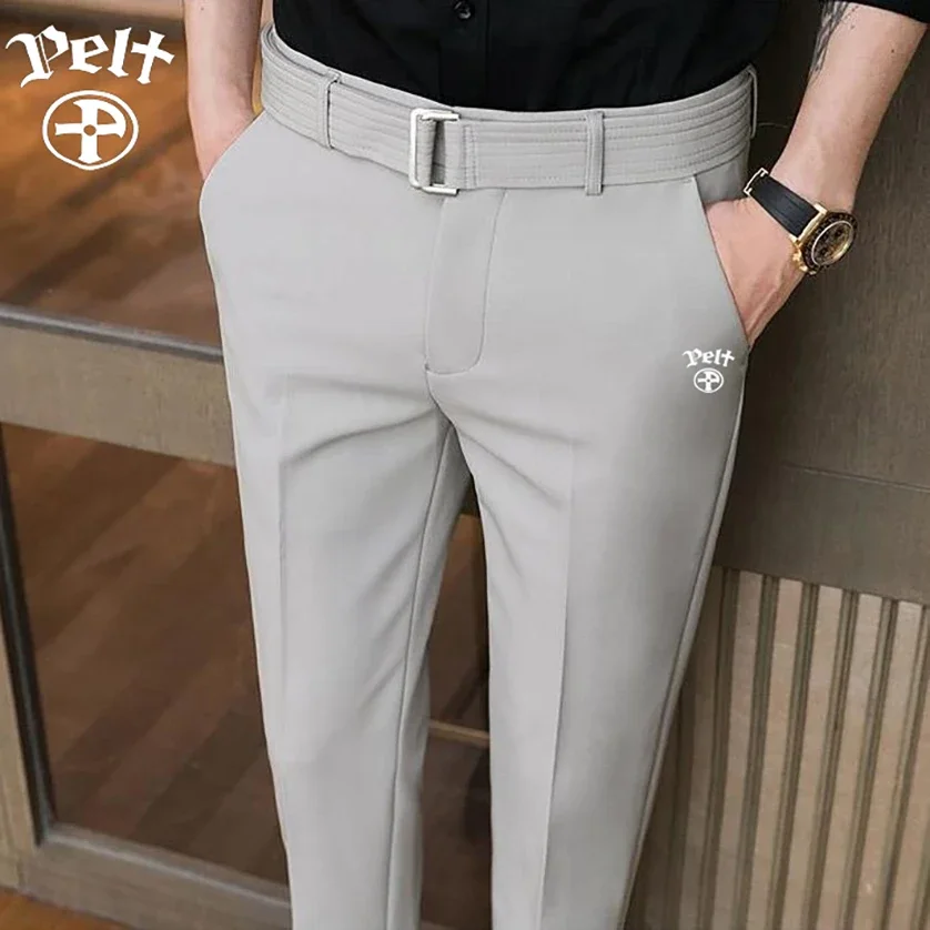 Pants Men Golf Spring/Autumn Breathable Casual Elastic