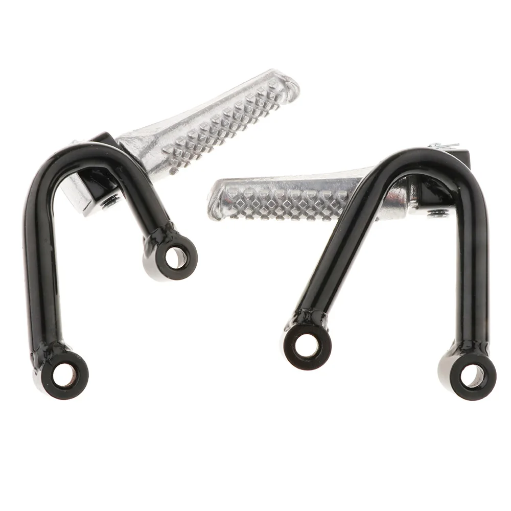 2pcs Motorcycle Footpegs Rear Passenger Foot Pegs Footrests Rear Rests For Cross-Country motorcycle footrests motorcycle foot pedals