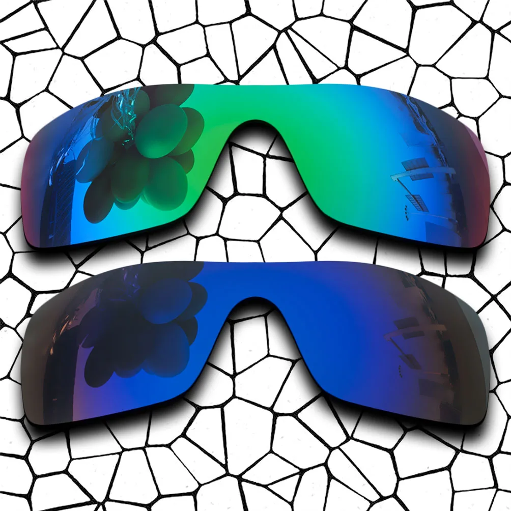 

Зеленые и темно-синие фотообои Oakley Batwolf OO9101 поляризованные солнцезащитные очки