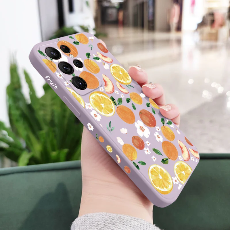 Watercolor Oranges Artistic Phone Case Cover