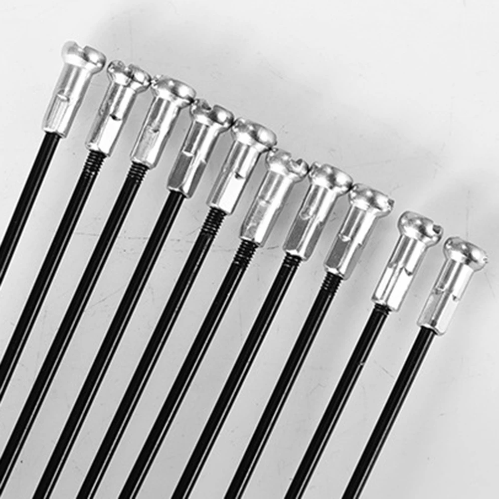 24pcs Bicycle Spoke 261/264/270/287MM Mountain Bike Steel Spokes And Nipples ForRim 27.5/26/29 Bicycle Accessories ﻿replace Tool