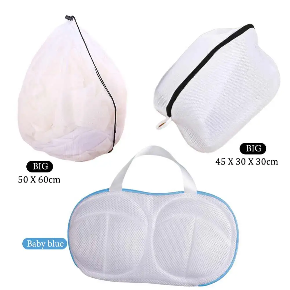 

Laundry Bag Breathable For Washing Machines Handheld Design Resistance To Deformation Filter Easy To Clean Cleaning Bag Durable