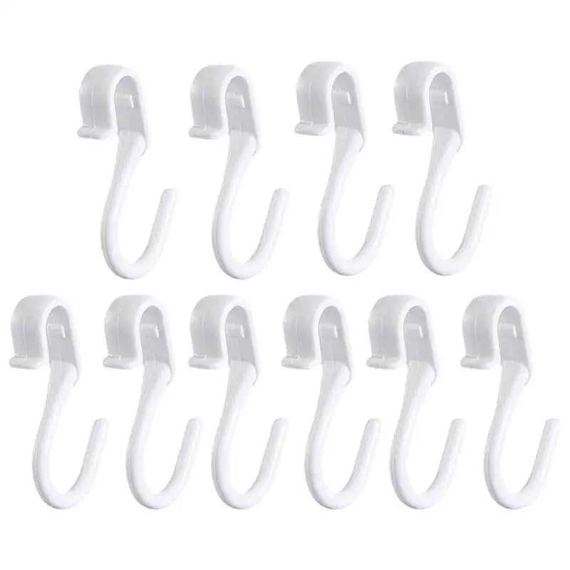 

Closet S Hooks 10pcs Heavy Duty S Hooks Portable Non Slip Heavy Duty S Hooks Small Closet S Hooks For Hang Jeans Plants Jewelry