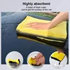 2Pcs Microfiber Towel Car Microfiber Cloth Wash Towel Microfiber Cleaning Cloth Absorbent Car Wash Drying Towel Auto Detailing ﻿ 2