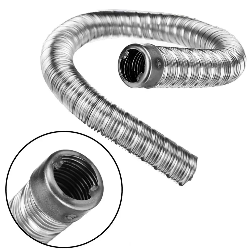 Heater Exhaust Pipe Steel Silver FOR EBERSBACHER WEBASTO AIR HEATER 60cm Hose Accessories 36061296