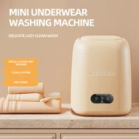 Household Mini Washing Machine Automatic Portable Washing Machine for Underpants,bras and children's clothing 1