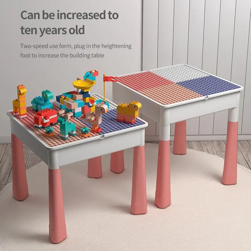 Double-Sided Kids Activity with Storage 2