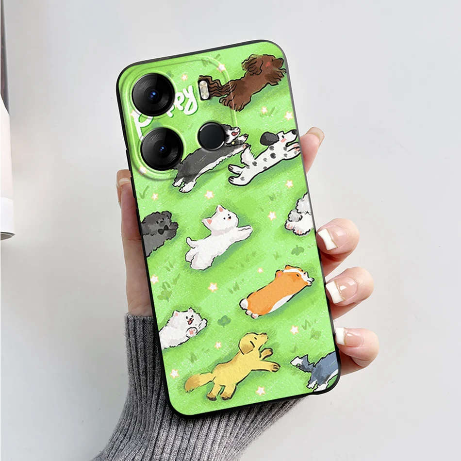 Luxury Marble Soft Silicone Phone Case - Tecno Pop 7 Series