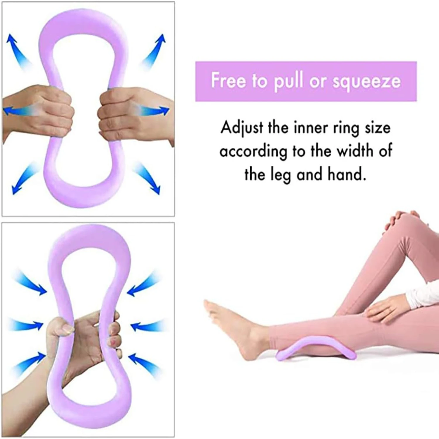Enhanced Premium Yoga Ring Set-Superior Quality Practice-Essential Advanced Tool for Enhanced Fitness Experience Guarantee
