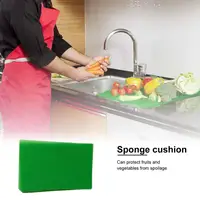 Tampon éponge pour réfrigérateur, tampon de conservation des aliments frais, anti-salissure, lavé à l'humidité, fruits, thermomètres de réfrigérateur 4