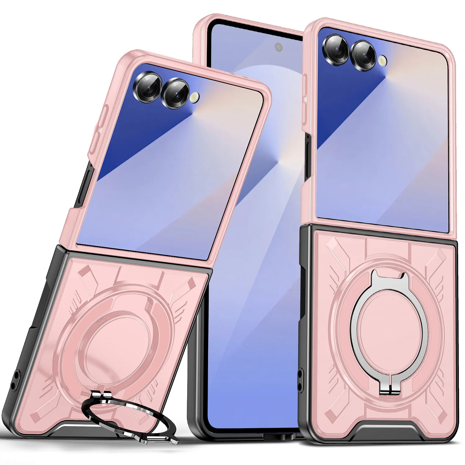360° Magnetic Bracket for Wireless Charging Phone Case - Anti-Fall Protective Cover