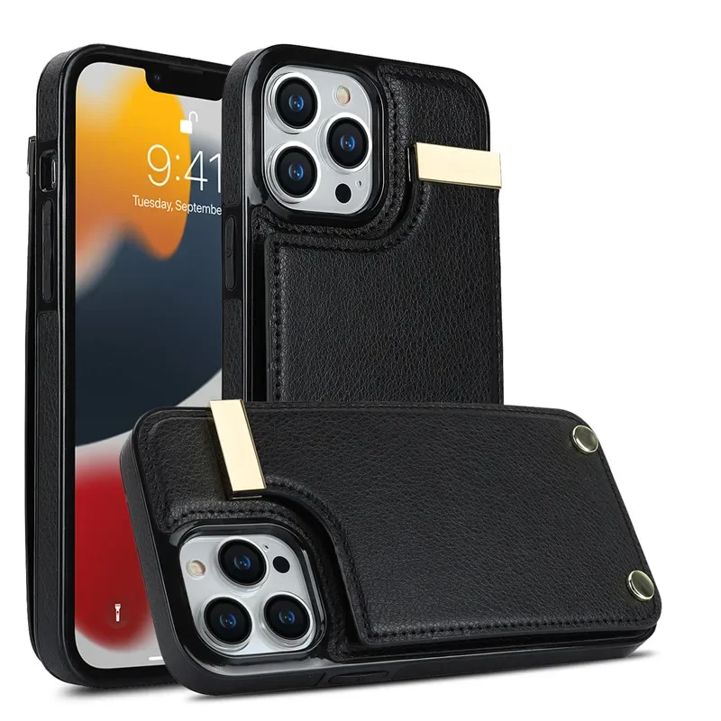 Premium Flip Leather Wallet Phone Case with Card Slots Cover