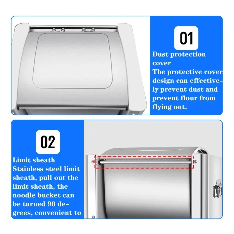 220V/850W Electric Food Mixer  Stand Mixer Professional Kitchen Aid Food Blender Cream Whisk Cake Dough 4