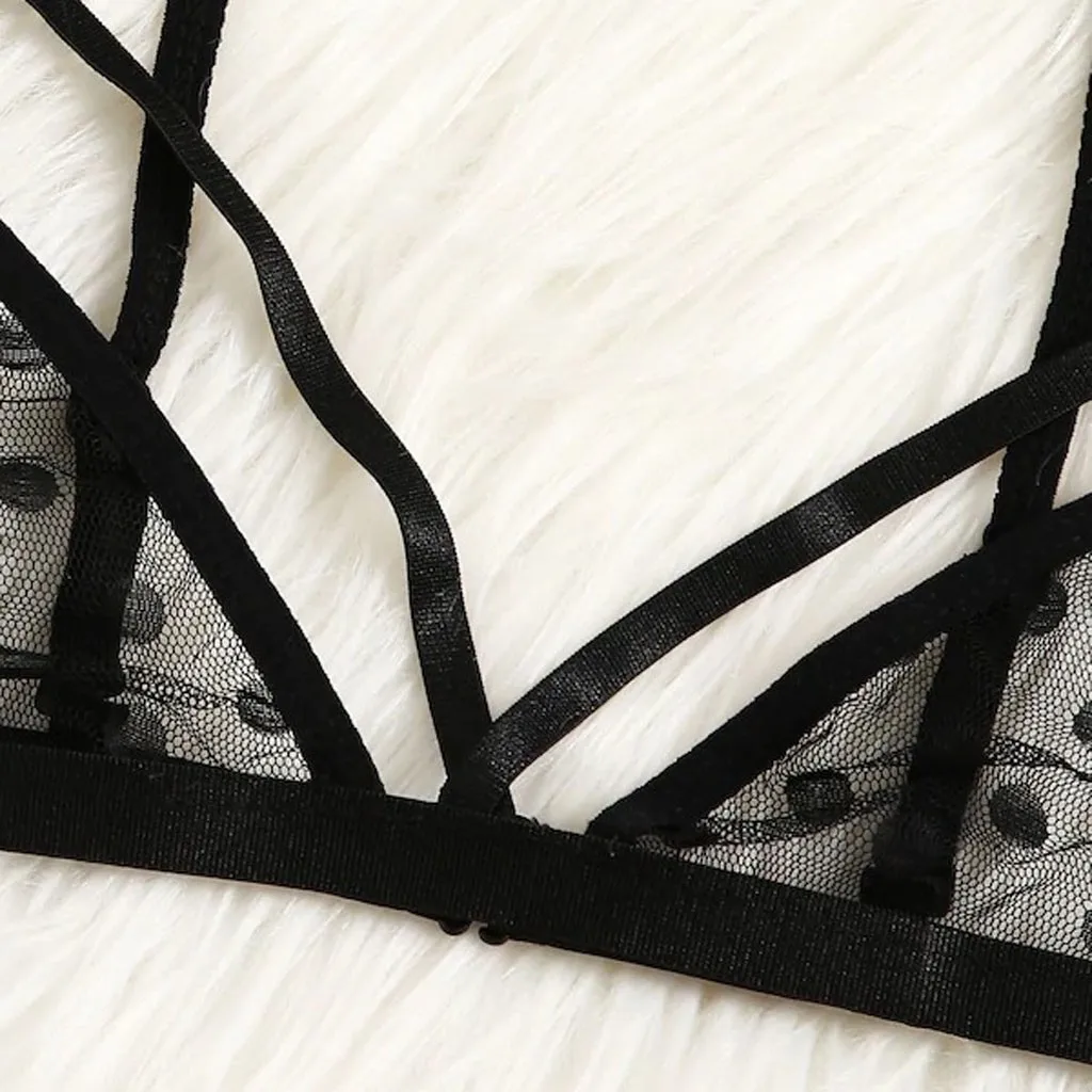 Women Lingerie Set Sexy Bra Set 2pcs for Women Backless Sling