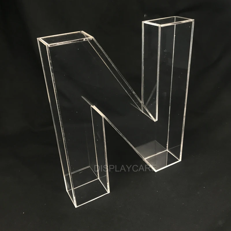 Clear Acrylic Fillable Letters edu.svet.gob.gt