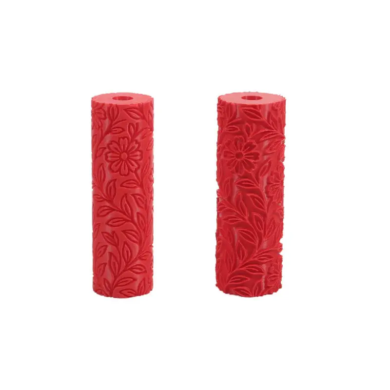 Description Picture 5 of itemPlastic Texture Rolling Pin Ceramic Pottery Art Embossed Rod Daisy Flower Pattern Mud Roll Roll Reliefs DIY Clay Craft Tool