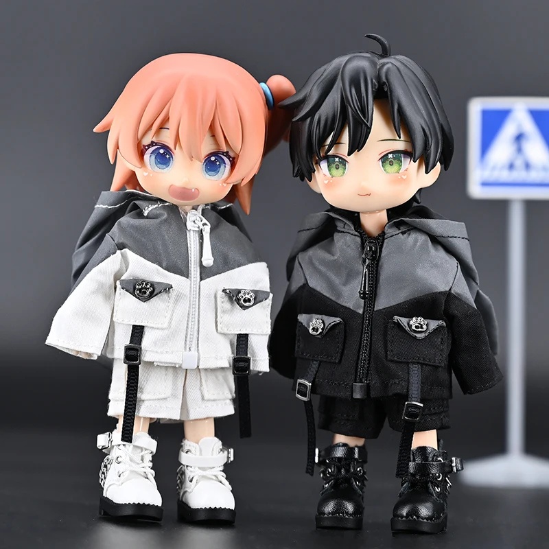 Ob11 Clothing Cool Little Monster Reflective Jacket Coat or Shorts for Obitsu11, Ymy Body, Gsc, P9, Ufdoll, 1/12BJD Doll 5