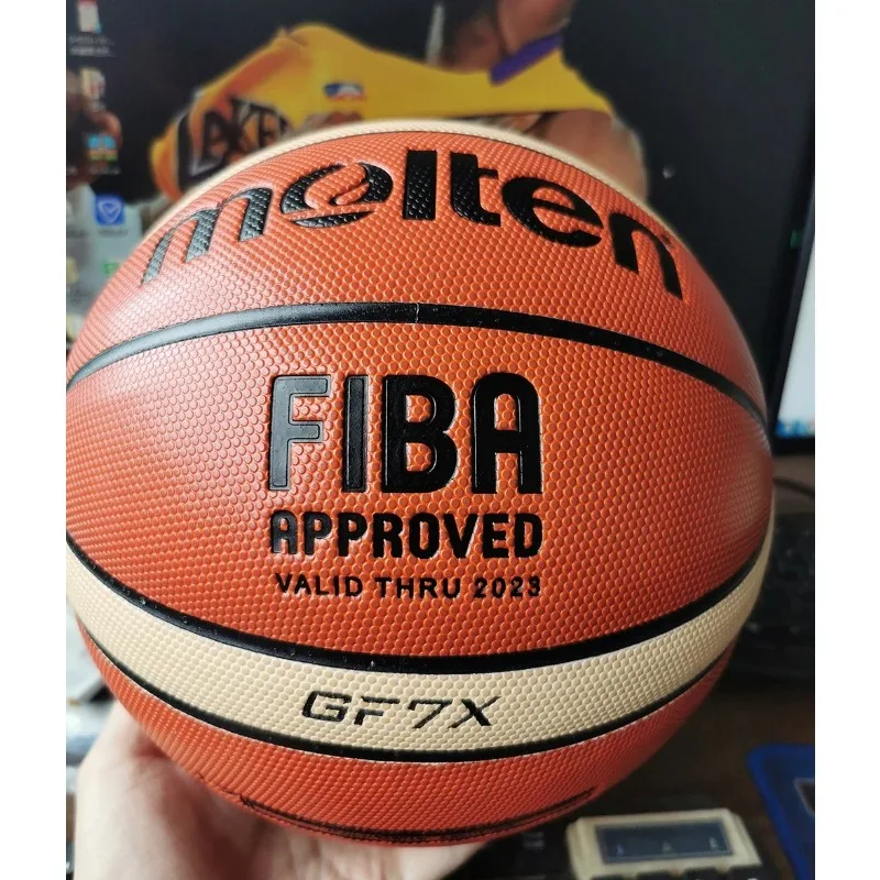 Molten GF7X Basketball Official Certification Competition Standard Ball Men's and Women's Training Ball Team Basketball