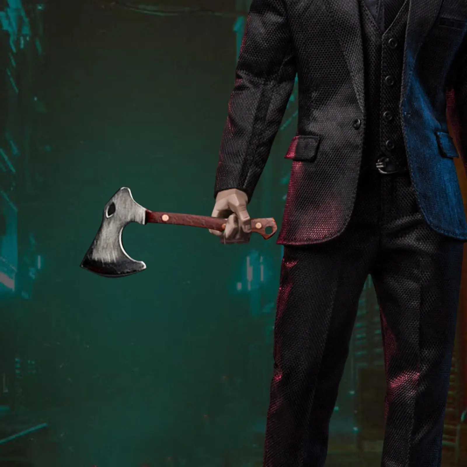 

1/6 Soldier Models Simulation Axe Lightweight Durable Handmade Toy Scene for 12inch Male Collectable Action Figures Accessories
