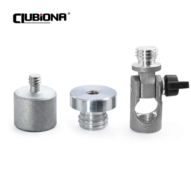 Adattatore Filetto Microfono 5/8" Femmina A 1/4" Maschio - Per Treppiedi E Monitor