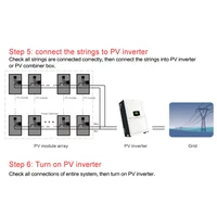 Optimiseur de puissance solaire photovoltaïque ECGSOLAX 600W, optimiseur externe 7-60V pour panneaux solaires avec limitation de tension 7