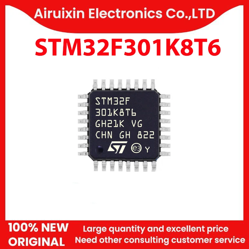 

100% New and Original STM32F301K8T6 LQFP32 1PCS/LOT