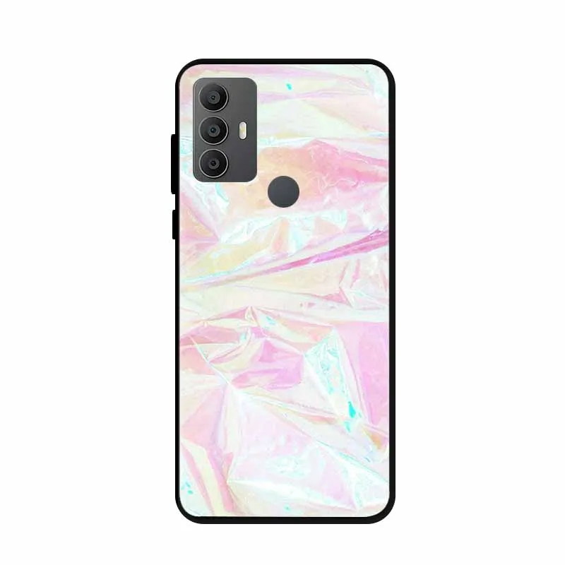 Elegant Marble Silicone Shockproof Phone Case - Soft, Durable Protection