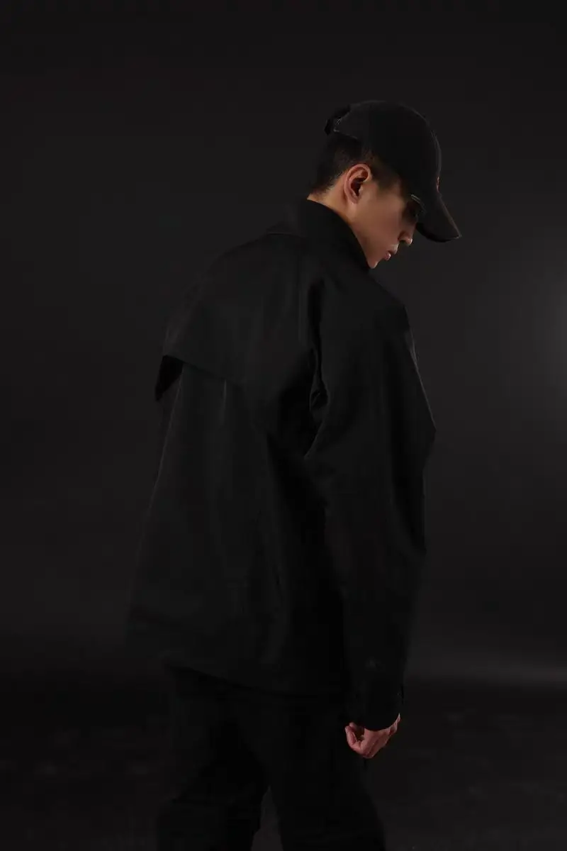 Catchus Two side wearing assault jacket solotex fabric dwr coating layering design gorpcore techwear aesthetic