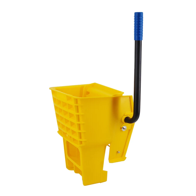 

Extra Thick and Durable Fried Water Truck Hotel Cleaning Cleaning Trolley Mop Bucket Single Water Press Rack
