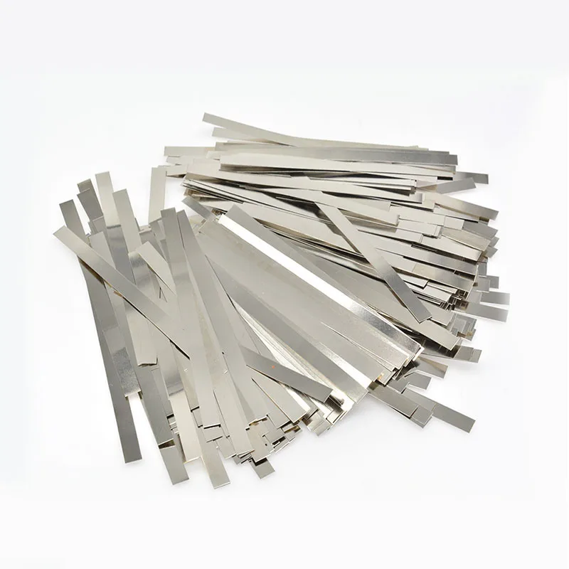 18650 Li-ion Battery Connection Piece Steel Nickel Plated 0.1*100*4/5/7MM Electro Solder Nickel Piece for DIY18650 100g/bag