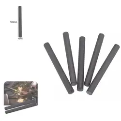 Tige de soudage en Graphite 5 pièces, accessoires, matériaux de soudage 
