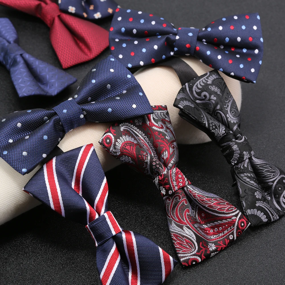 

Adjustable Gentleman Butterfly Men Ties Classic Tuxedo Bowtie Necktie For Wedding Party Bow Tie Bowknot Knot Boys Accessories