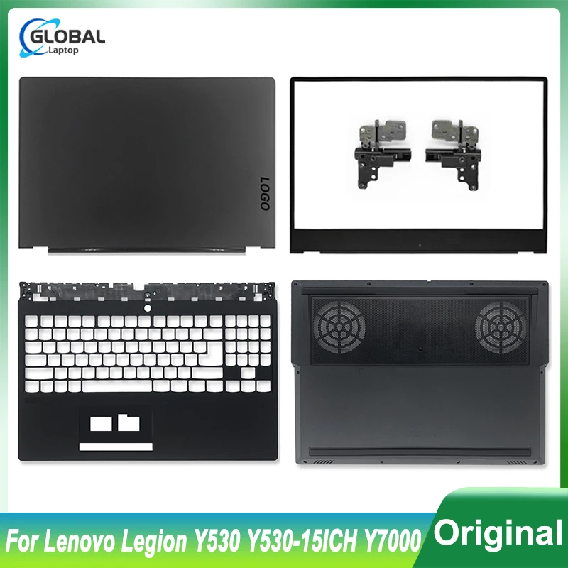 Nuova Custodia Per Laptop Per Lenovo Legion Y530 Y530-15Ich Y7000 15.6 Cover Posteriore Lcd Cerniere Con Cornice Anteriore Copertura Della Cerniera De