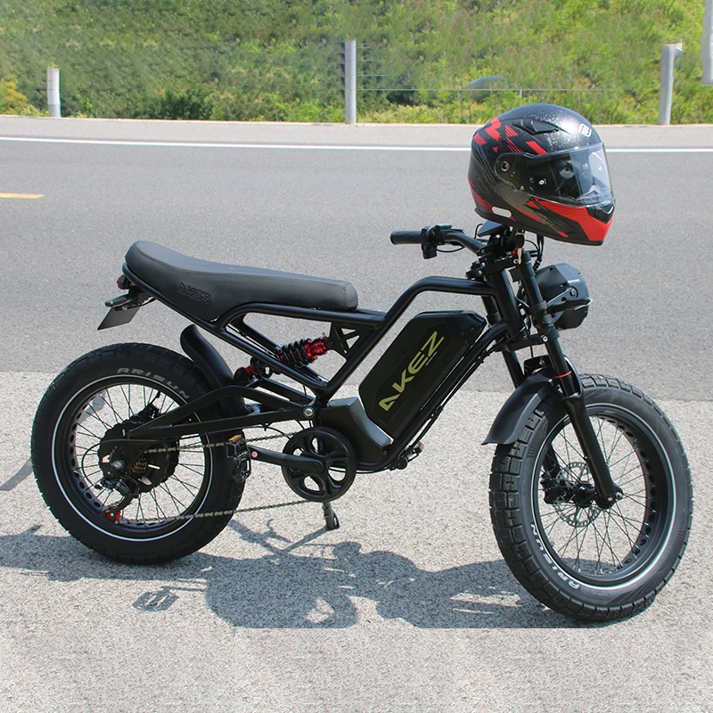 1500W Motor Fat Tire Electric Bicycle 52V 25Ah Removable Battery Adults Snow Riding Electric Bike Electric Bicycle
