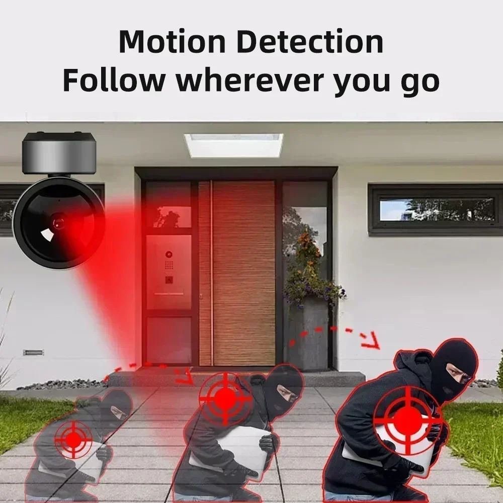 New Tuya IP Camera 5MP Wifi Video Surveillance Cameras HD Night VIsion Two Way Audio Auto Tracking Cloud Smart Home Camera