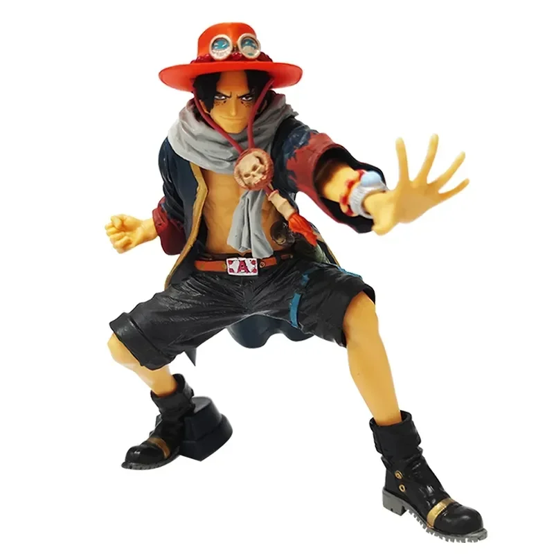 

Фигурка Luffy из аниме One Piece, 18 см, Portgas · D · Ace, фигурка короля художника, Ace, фигурка из ПВХ, Коллекционная модель