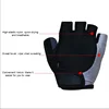 Half Finger Cycling Gloves Men Women Anti Slip Shock Breathable Summer Bicycle Gloves Fingerless Sports Gym Training Bike Gloves 2